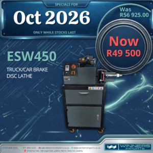 ESW450 Off car Truck Brake Disc Lathe