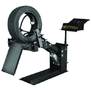 Truck Tyre Spreader with Ramp QD62 for 17.5 inch truck tyres