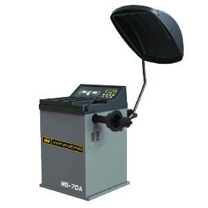 WB70A Economy Car wheel balancer with lasers