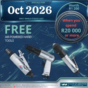 free air tools when you spend R20 000 or more